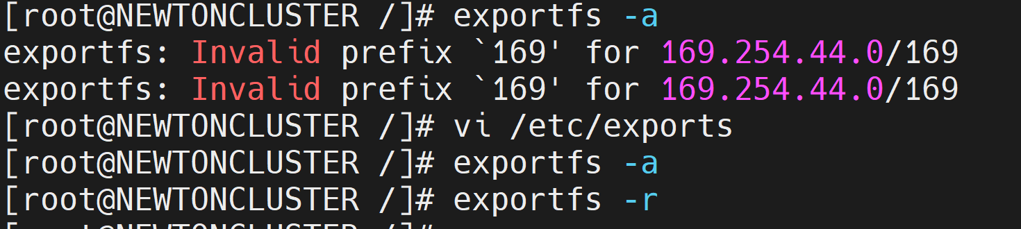 checking exports