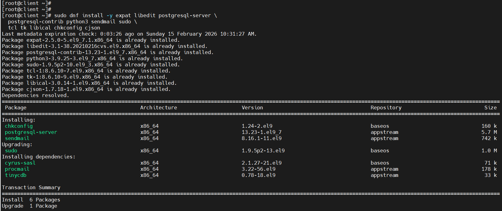 Dependencies