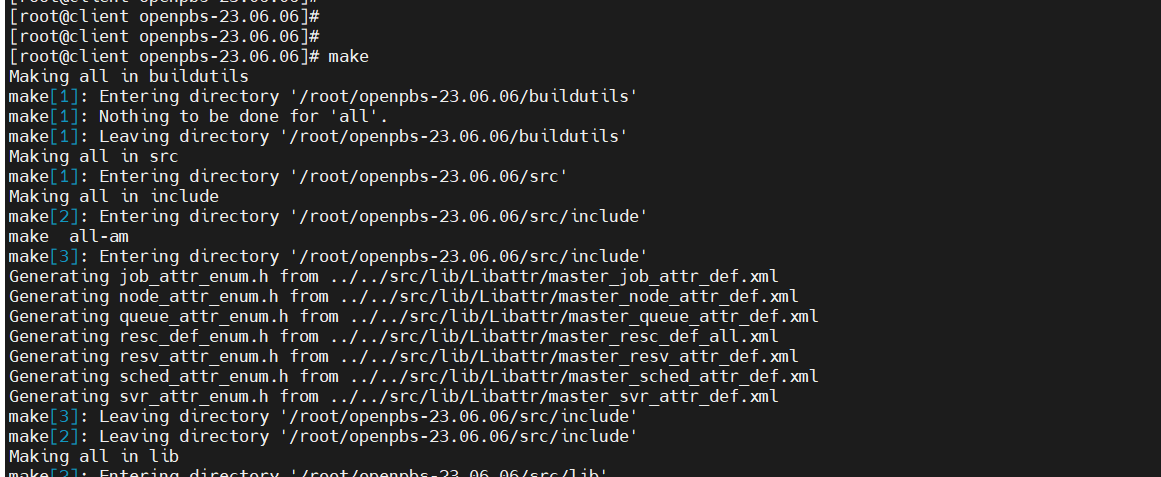 Make install