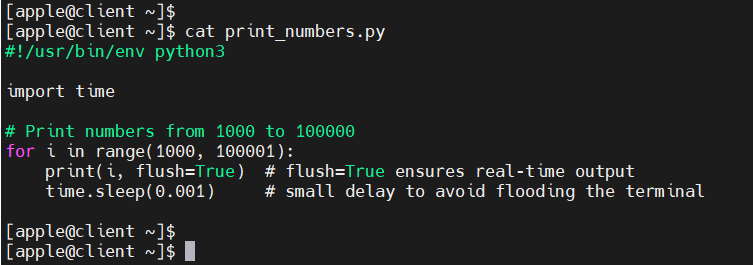 Python script
