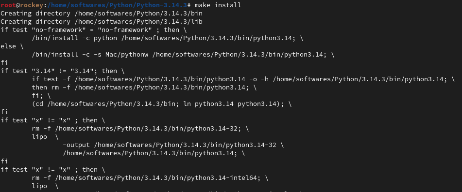 Making Install