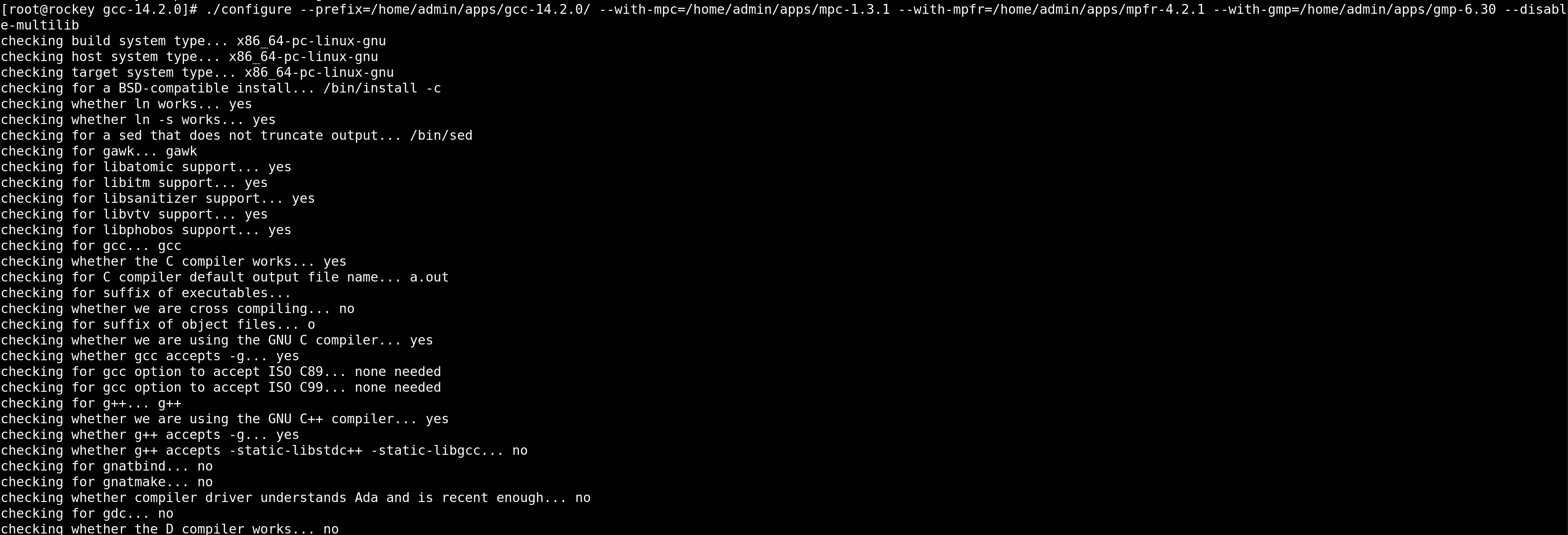Configure with Flags