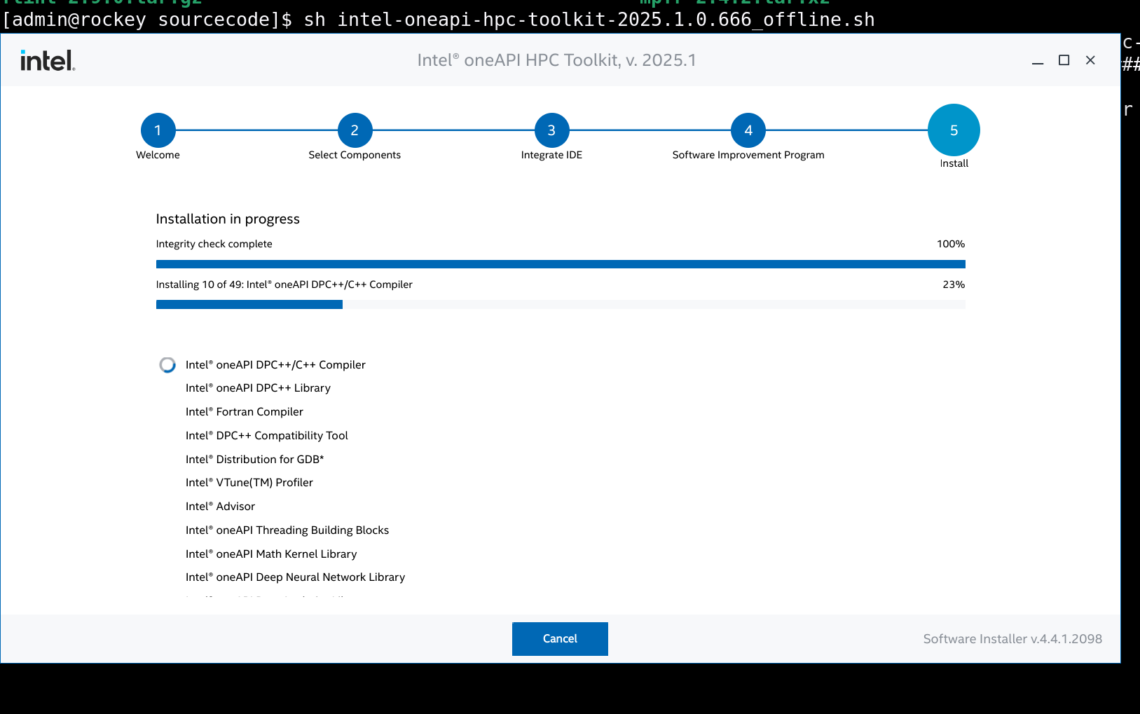 Installing oneAPI