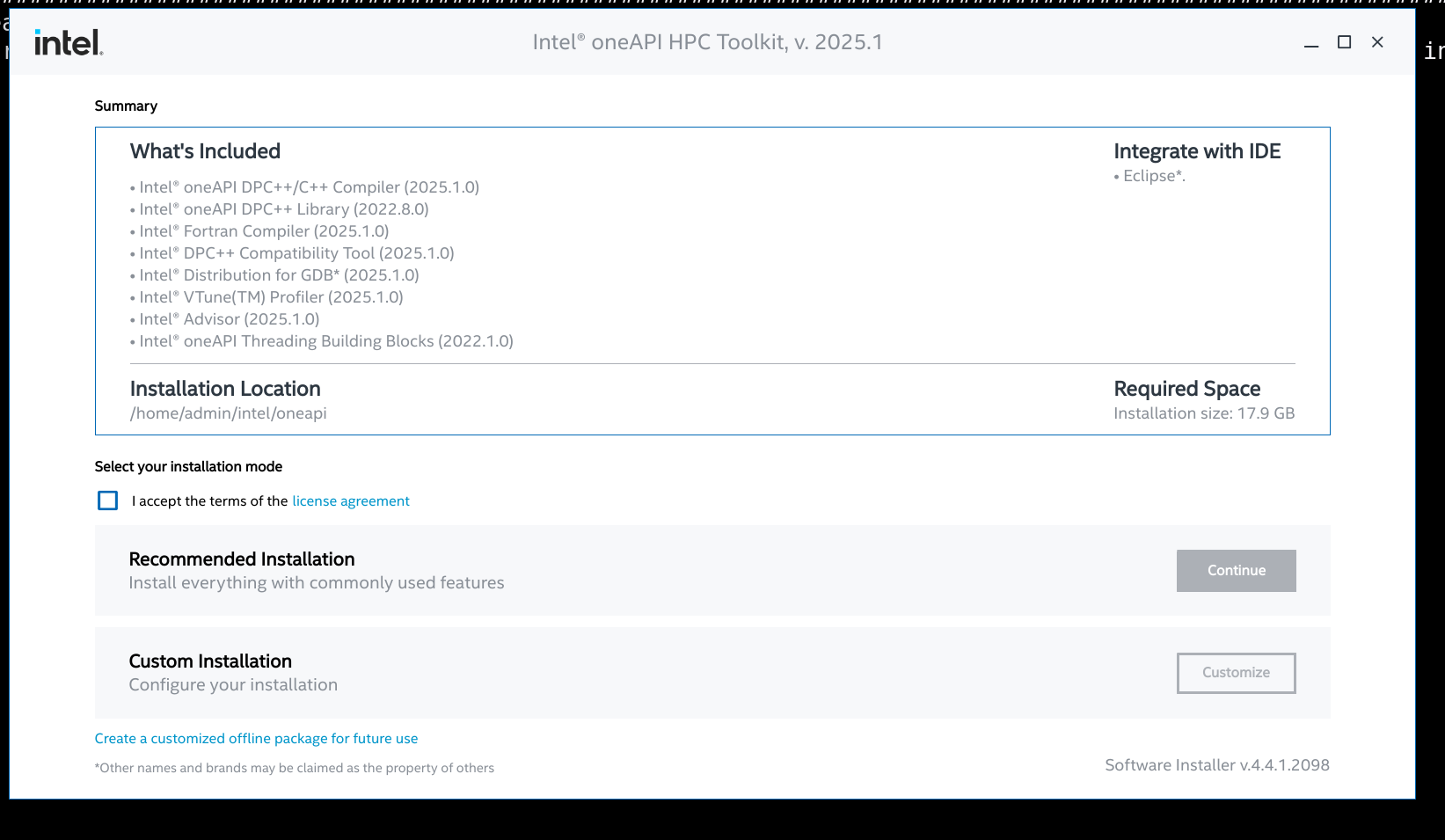 License and features