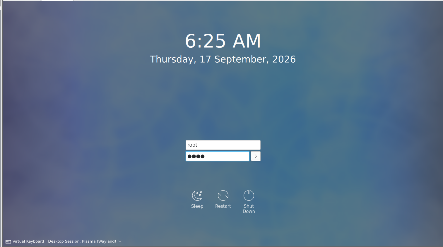 Root Login