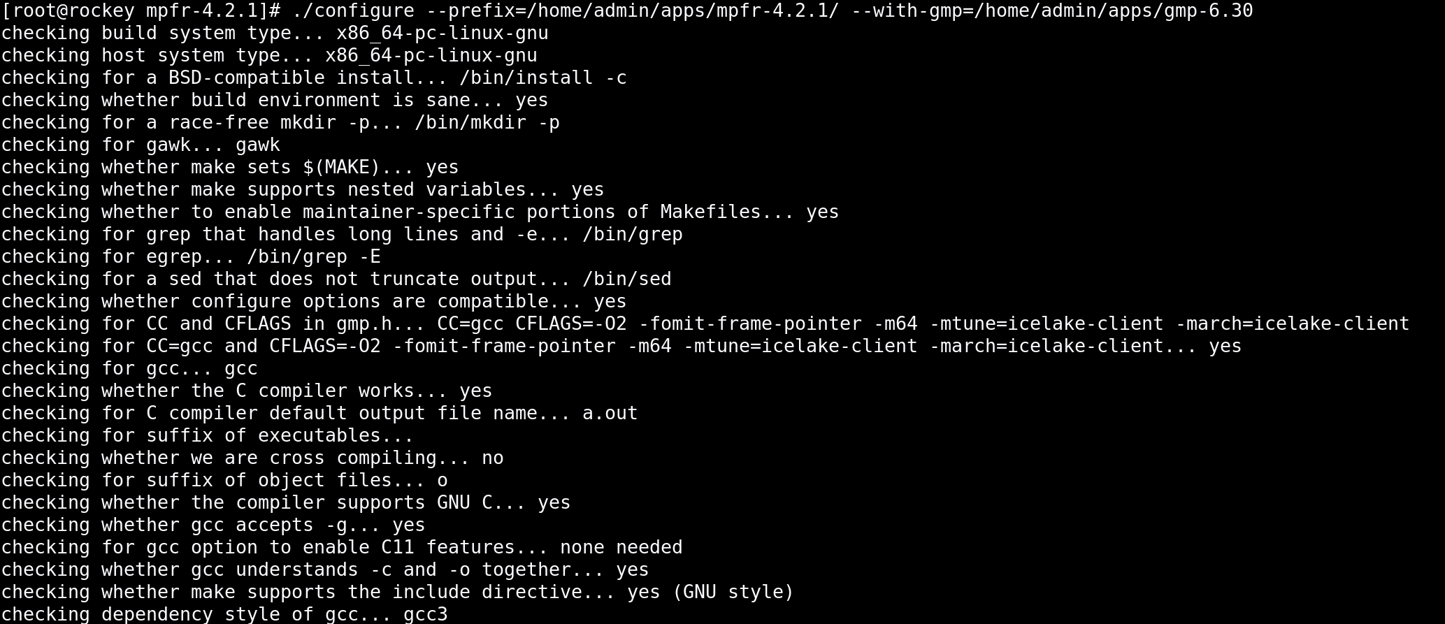 MPFR Configure