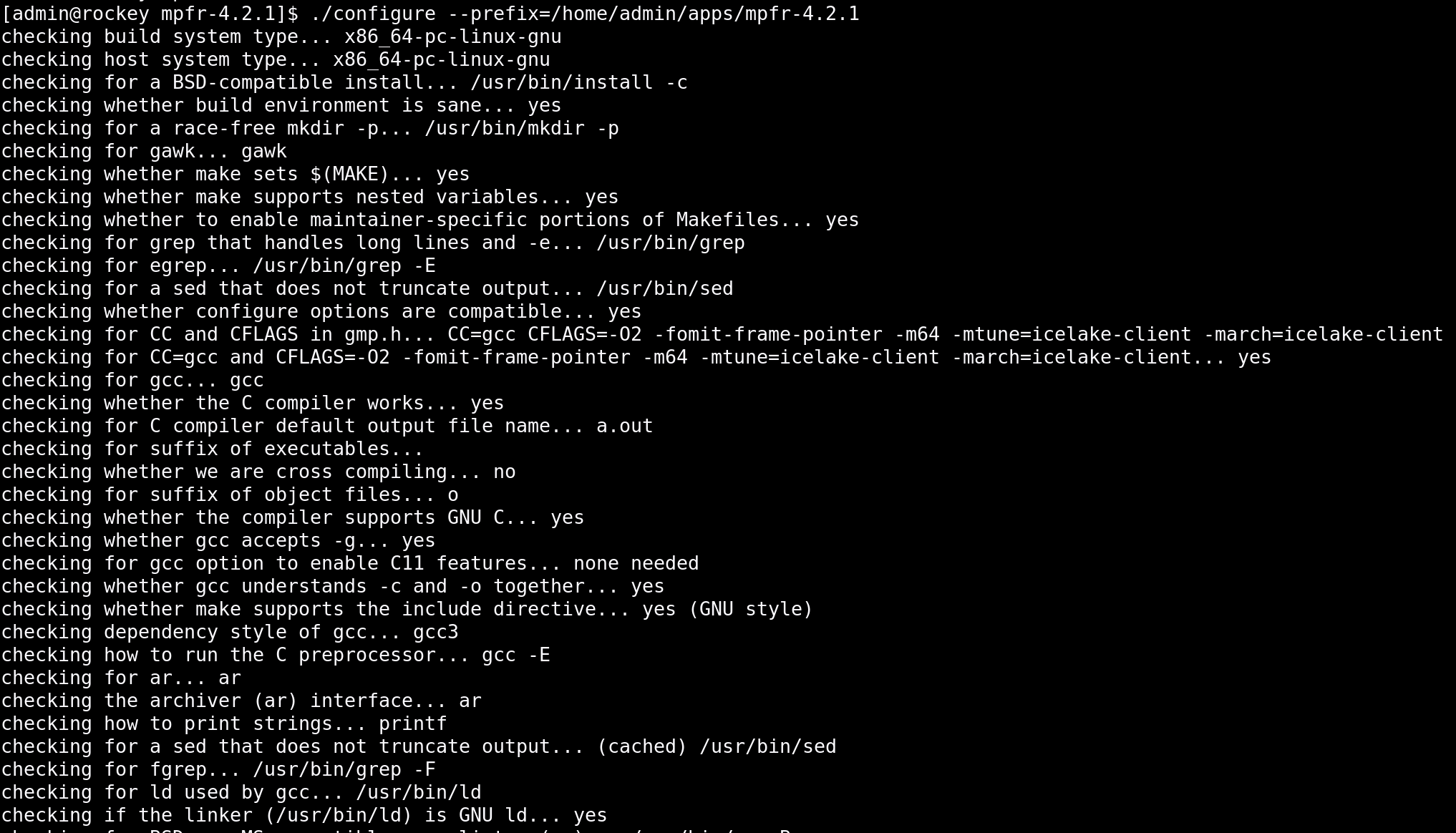 MPFR Configure