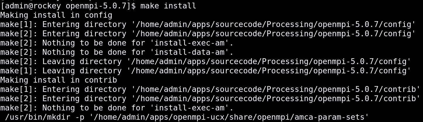 make install
