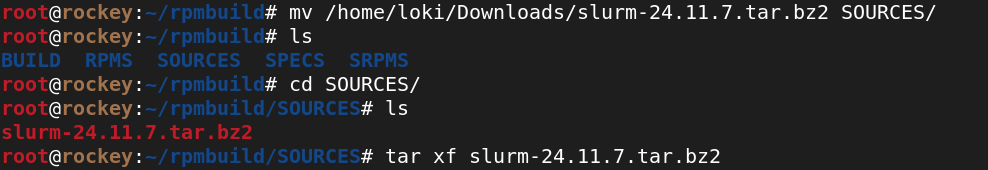 Downloading Slurm source code