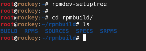 rpmdev setuptree