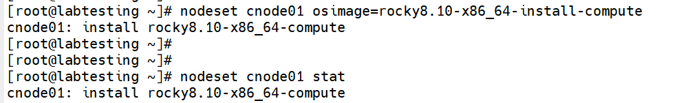 Step 5.3 — nodeset stat output