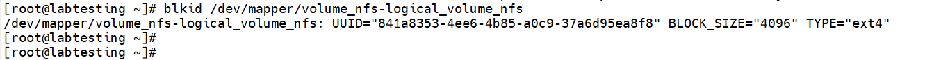 Step 1.5 — df -h confirming persistent mount after mount -a