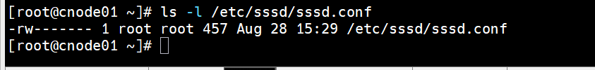 Step 20 — sssd.conf permissions -rw-------