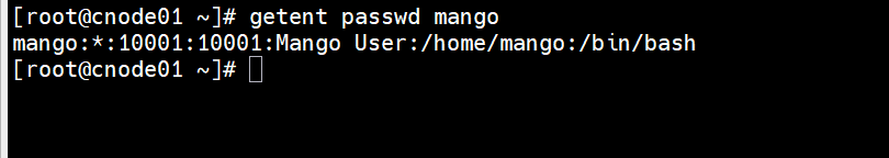 Step 23 — getent passwd mango and id mango