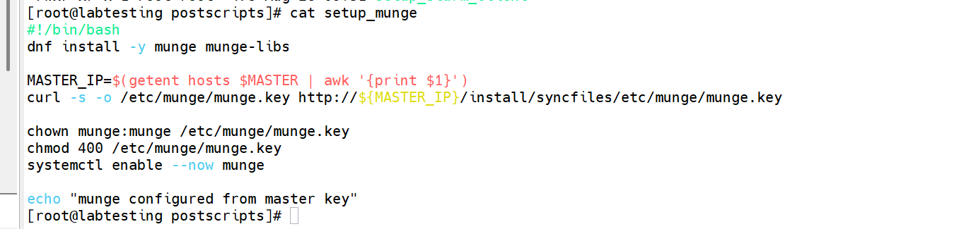 Step 1.2 — setup_munge postscript contents