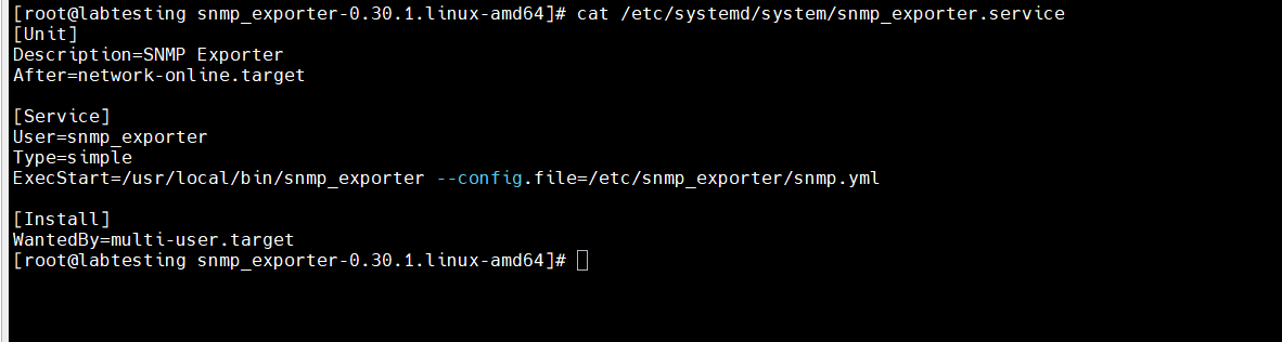 snmp_exporter.service file content